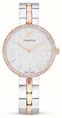 Swarovski 大都会 |银色闪光表盘|两音手链 5644081