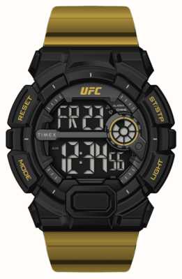 Timex x UFC 打击者数码/黄金橡胶 TW5M53600
