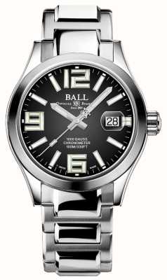 Ball Watch Company 工程师iii传奇| 40 毫米 |黑色表盘 |不锈钢手链|彩虹 NM9016C-S7C-BKR