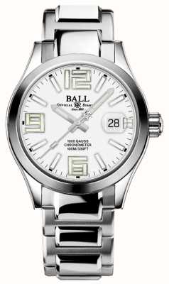 Ball Watch Company 工程师iii传奇| 40 毫米 |白色表盘|不锈钢手链 NM9016C-S7C-WH