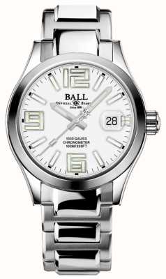 Ball Watch Company 工程师iii传奇| 40 毫米 |白色表盘|不锈钢手链|彩虹 NM9016C-S7C-WHR