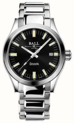 Ball Watch Company Ball engineer m marvelight (40mm) 男士黑色表盘不锈钢表链 NM9032C-S1CJ-BK