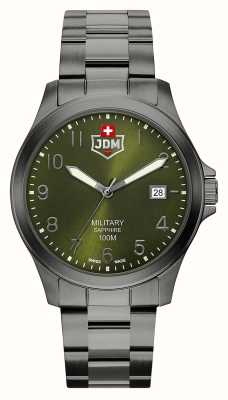 JDM Military Alpha i 940mm) 绿色表盘 / 黑色 pvd 钢 JDM-WG001-08