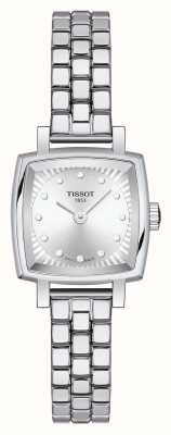 Tissot 可爱方形（20mm）银色表盘/精钢 T0581091103601
