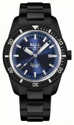 Ball Watch Company Engineer ii skindiver heritage chronometer 限量版（42 毫米）蓝色表盘/黑色 pvd DD3208B-S2C-BE