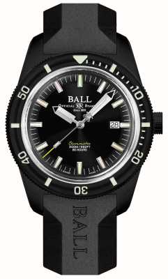 Ball Watch Company Engineer ii skindiver heritage chronometer 限量版（42 毫米）黑色表盘/黑色橡胶 DD3208B-P2C-BK