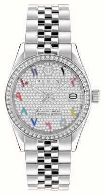 Philipp Plein 日期最高级街头时装/银色表盘不锈钢 PWYAA0723