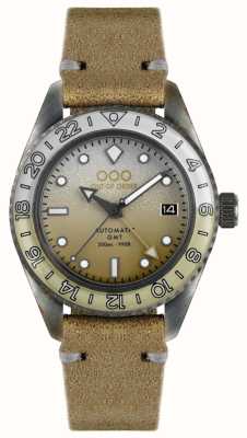 Out Of Order Margarita automatic gmt (40mm) 赭色表盘 / 浅棕色皮革 OOO.001-25.MAR