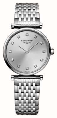 LONGINES La grande classique de longines 银色镶钻表盘/精钢表链 L42094706