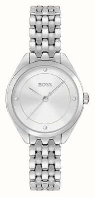 BOSS Mae（30毫米）银色表盘/不锈钢表链 1502722