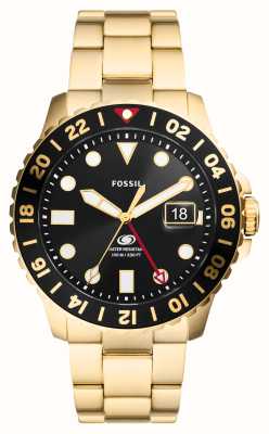 Fossil 男士蓝|黑色表盘|不锈钢手链FS5952 - First Class Watches™ CHN