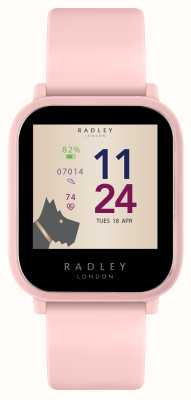 Radley 10 系列（36 毫米）智能活动追踪器粉色硅胶表带 RYS10-2155