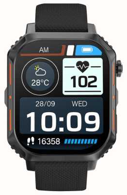 STORM S-max 智能手表（43 毫米）黑色硅胶表带 47533/BK