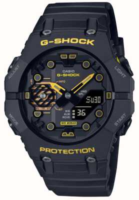 Casio G-shock“小心黄”防震黑色硅胶 GA-B001CY-1AER