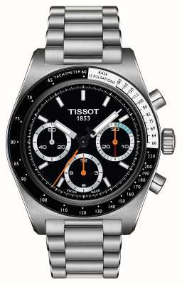 Tissot Pr516机械计时码表（41毫米）黑色表盘/不锈钢表链 T1494592105100