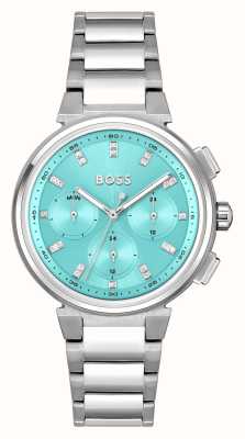 BOSS 女款一号（38毫米）蓝色表盘/不锈钢表链 1502763