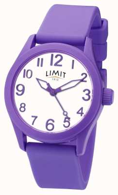 Limit |紫色硅胶表带|白色表盘| 5722