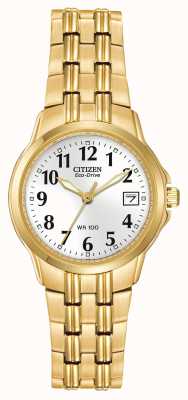 Citizen 女士剪影运动生态驱动金 ip 手表 EW1542-59A