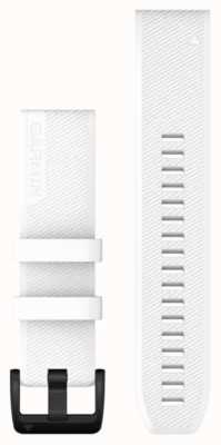 Garmin Quickfit 22表带仅白色，黑色不锈钢 010-12901-01