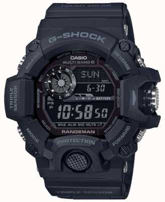 Casio G-SHOCK游侠|停电艰难的太阳能无线电控制| GW-9400-1BER