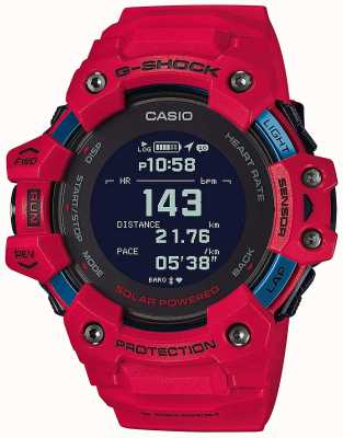 Casio G-shock | g队|心率监测器|蓝牙|红色| GBD-H1000-4ER