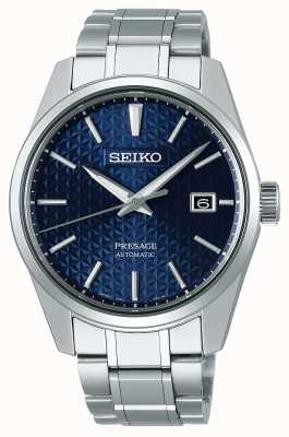 Seiko 预示锋利 |男士 |蓝色 |每日 |不锈钢 |手表 SPB167J1