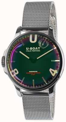 U-Boat Darkmoon 38毫米黑色SS金属手链 8471/MT