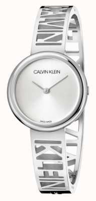 Calvin Klein 狂热 |不锈钢手链|银色表盘|尺寸 m KBK2M116