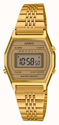 Casio 复古金色树脂表壳数字手表 LA690WEGA-9EF