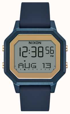 Nixon Siren SS海军硅胶表带手表 A1211-1859