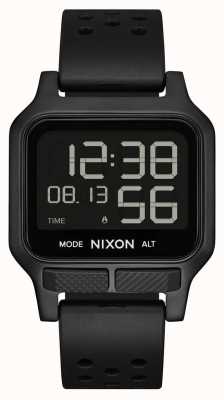 Nixon 热量|全黑橡胶表带手表 A1320-001