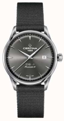 Certina Ds-1 powermatic 80 灰色表盘手表 C0298071108102