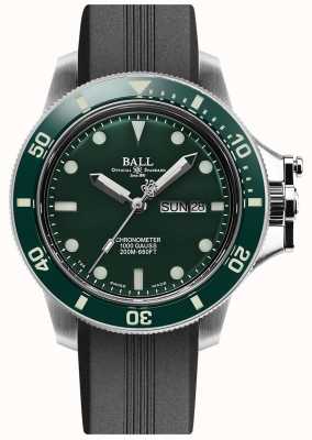 Ball Watch Company 工程师碳氢原厂（43mm）绿色表盘橡胶表带 DM2218B-P2CJ-GR