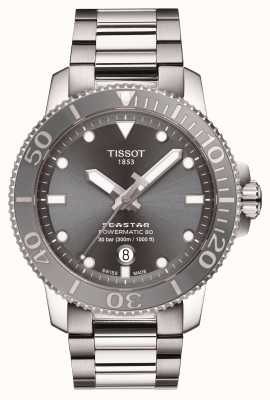 Tissot Seastar 1000 powermatic 80 灰色表盘 T1204071108101