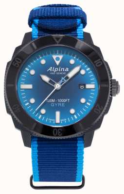 Alpina 限量版 seastrong diver gyre 烟熏蓝色 AL-525LNSB4VG6
