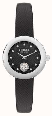 Versus Versace 对比 lea petite extensi 黑色表带 VSPZJ0121