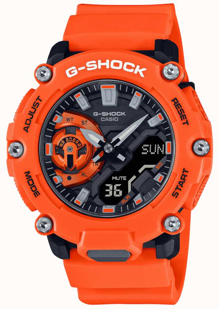 Casio G-shock碳芯守卫橙色腕表GA-2200M-4AER First Class Watches™ CHN