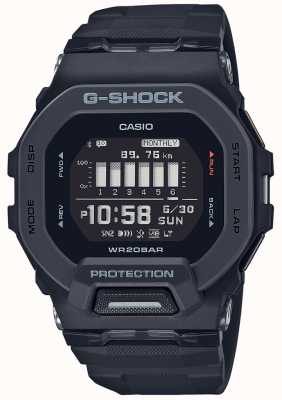 Casio G-shock g-squad 数字黑色手表 GBD-200-1ER