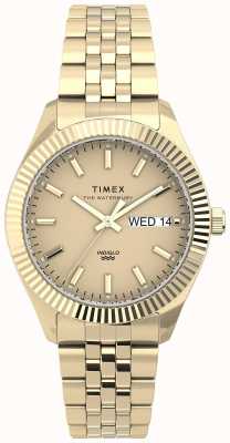 Timex Waterbury boy 36mm sst case 金色手链 TW2U78500