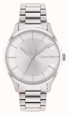 Calvin Klein 银色太阳纹表盘 |不锈钢手链 25200041