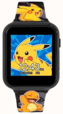 Pokemon 互动儿童（仅限英文）手表硅胶表带 POK4231ARG
