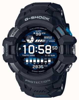 Casio G-shock 智能手表 g-squad pro 蓝色细节 GSW-H1000-1ER