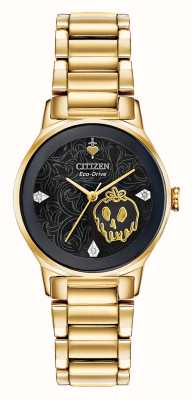 Citizen 迪斯尼反派邪恶女王镶钻生态驱动腕表 EM0739-52W