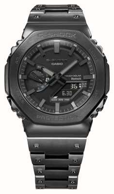 Casio 男士 g-shock 蓝牙全金属黑色太阳能手表带手链 GM-B2100BD-1AER